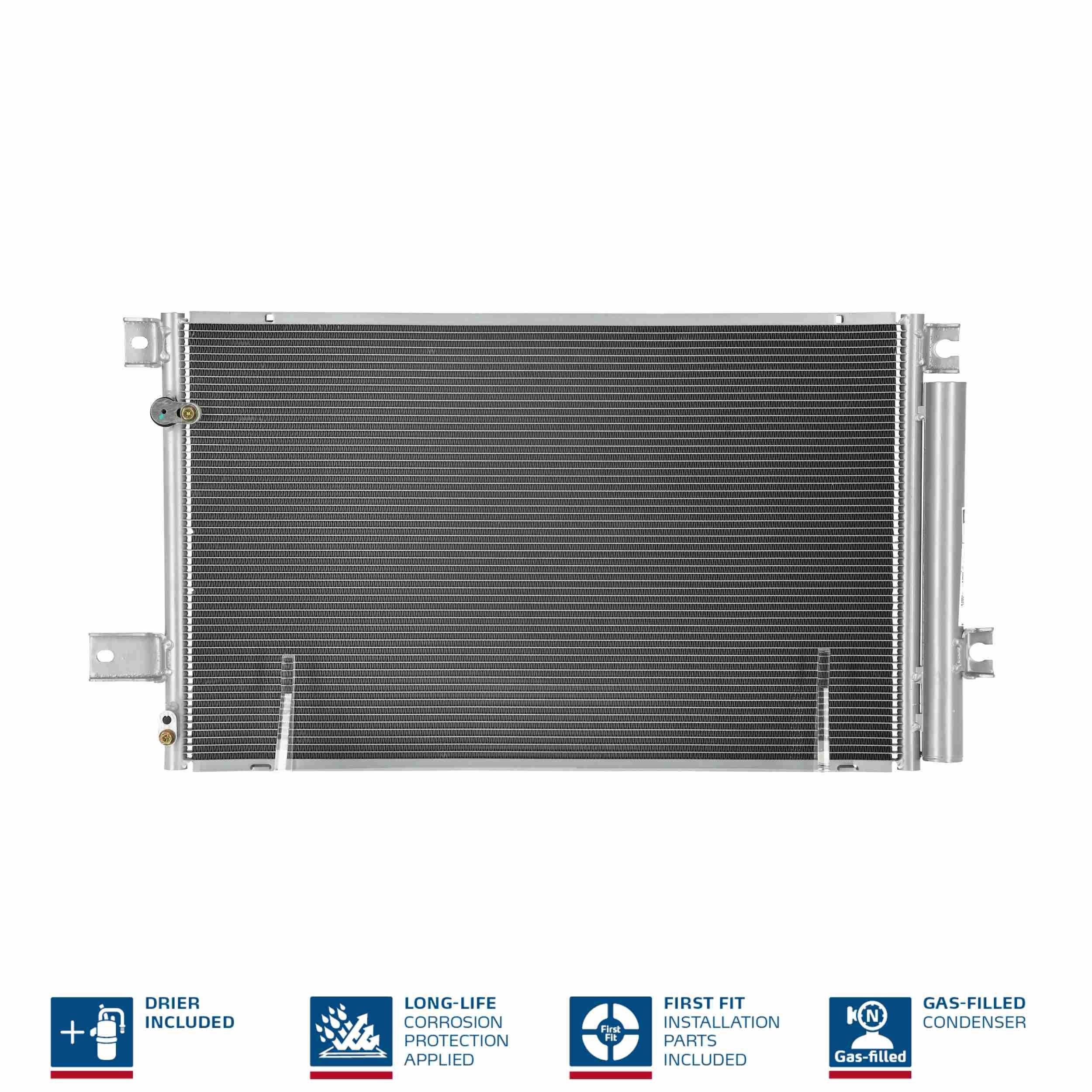 NISSENS Lauhdutin, ilmastointilaite 940022 DODGE NITRO ilmastoinnin lauhdutin NISSENS 940022