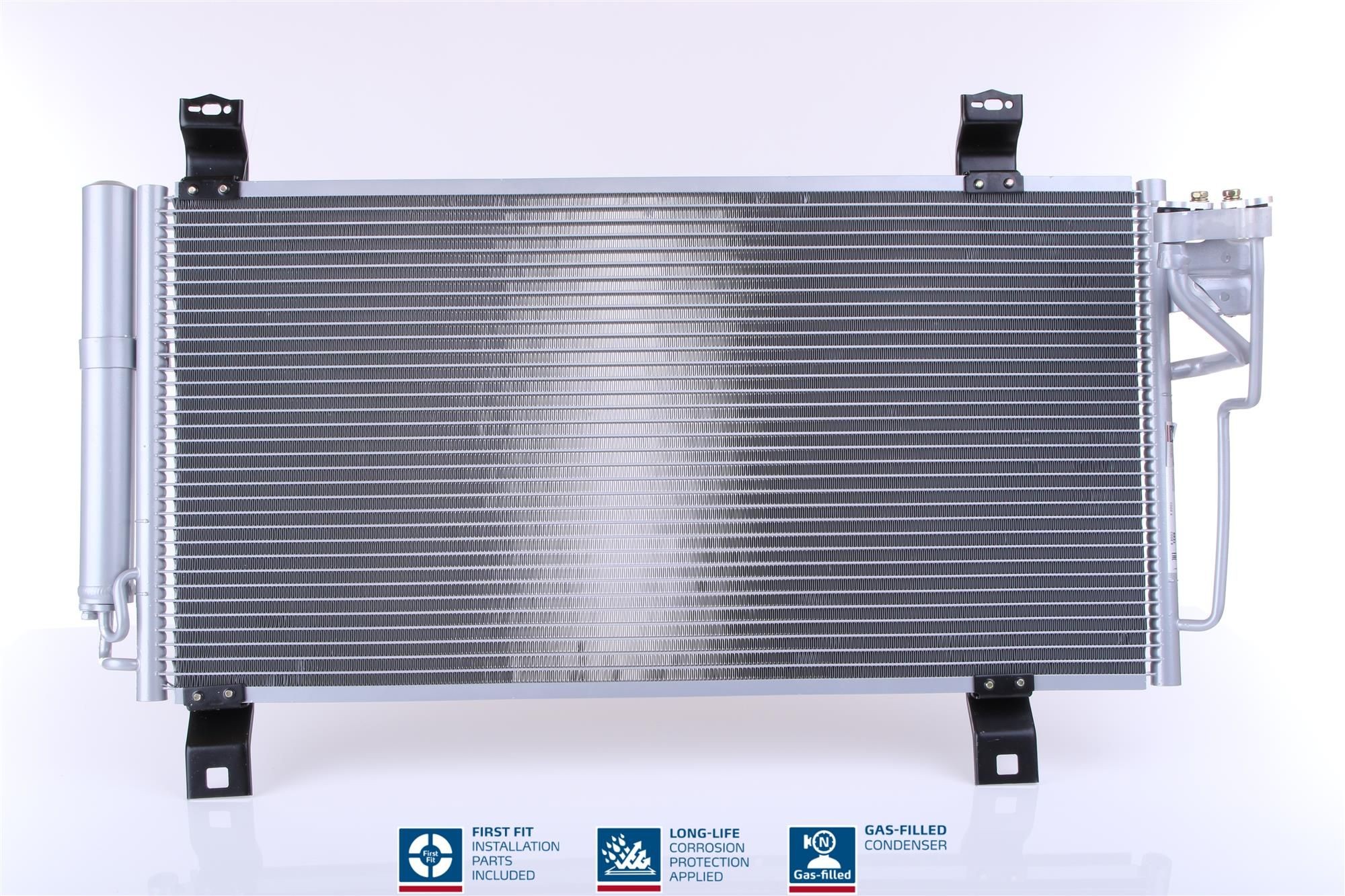 NISSENS Kondensator, klimaanlegg 940032 940032 Ac radiator MAZDA TRIBUTE NISSENS