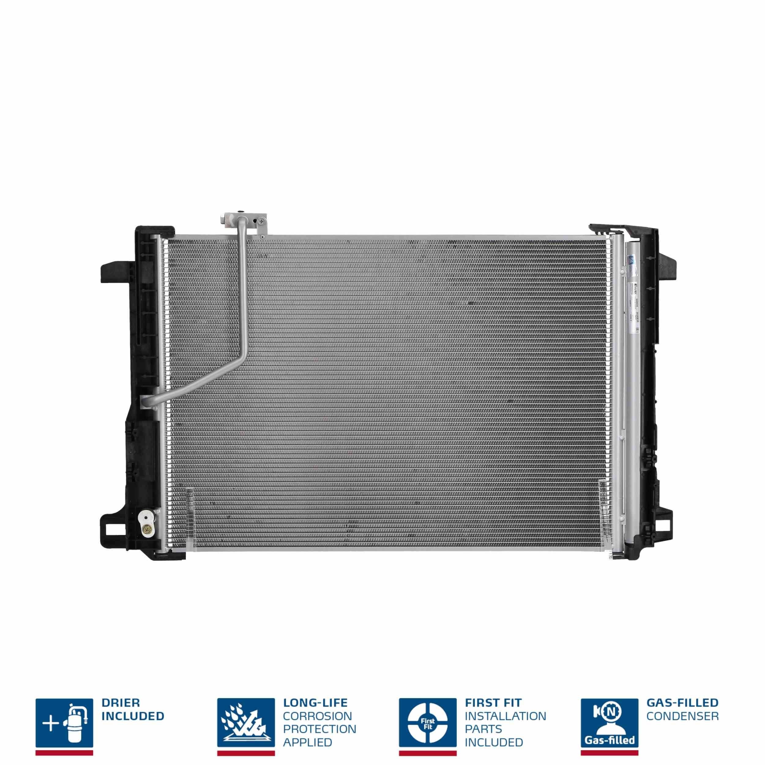 NISSENS Kondensor, klimatanläggning 940035 NISSENS 940035 kondensor NISSAN NV400