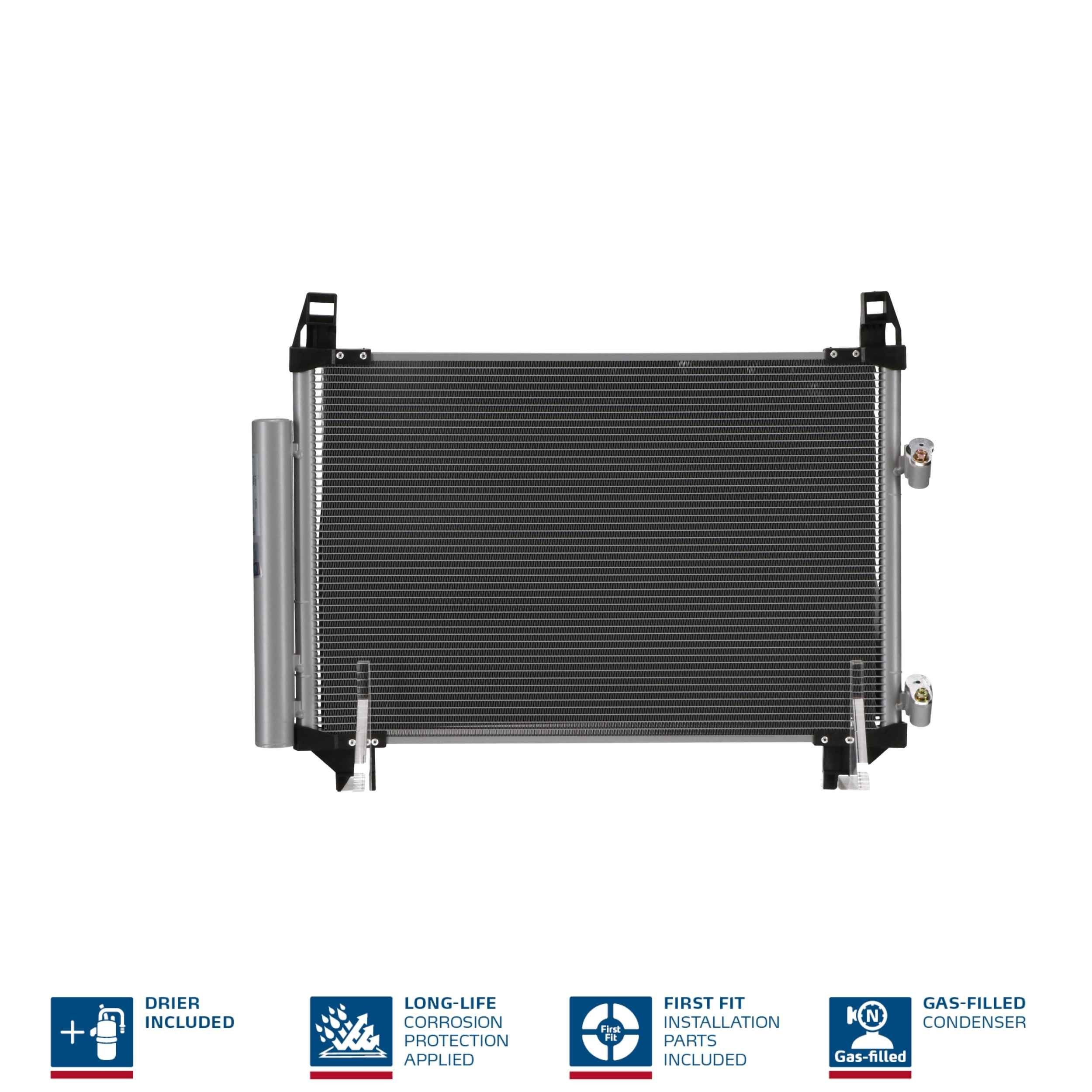 NISSENS Kondensator, klimaanlegg 940050 Luftkondisjonering Daihatsu Trevis: Kondensator, klimaanlegg NISSENS 940050