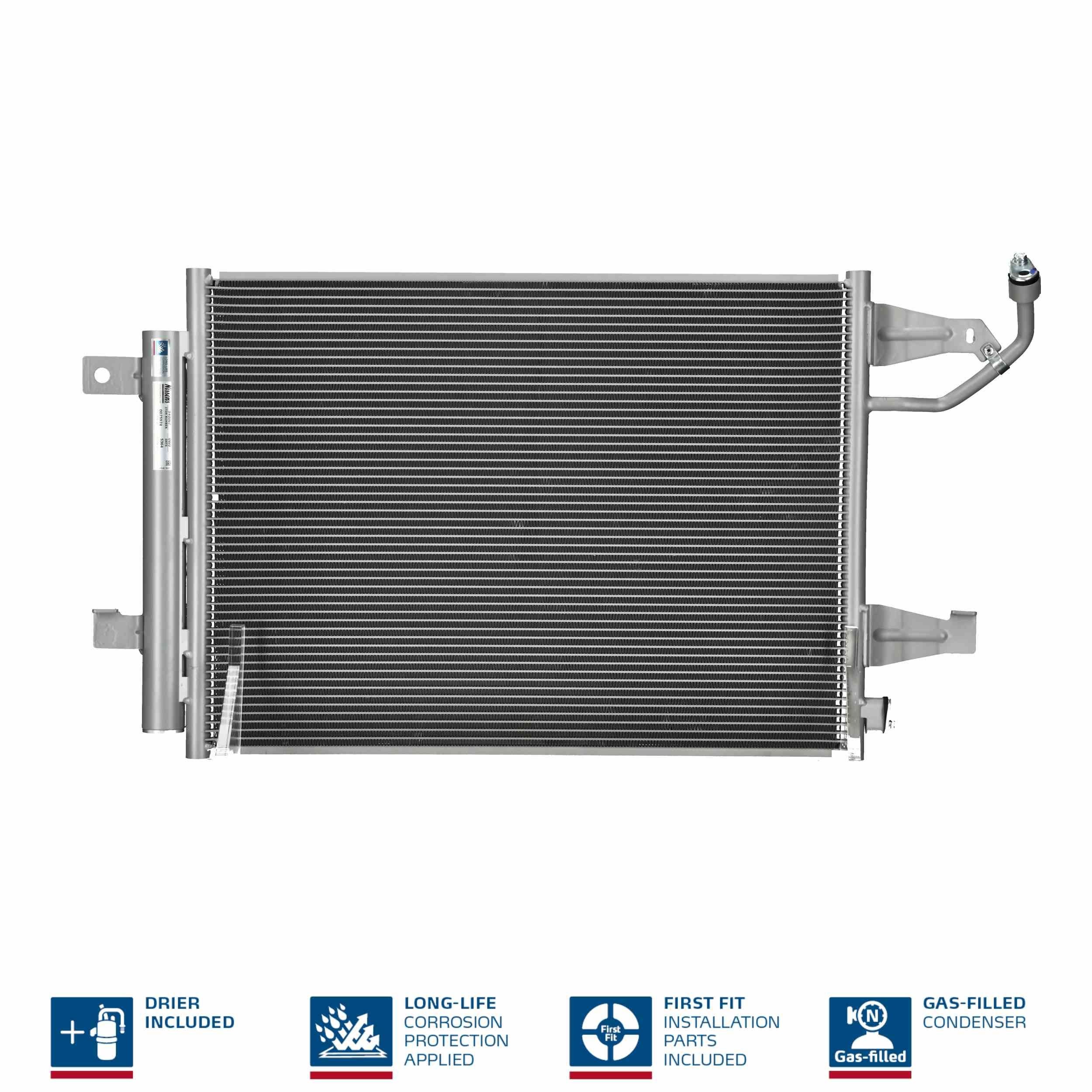 Συμπυκνωτής, σύστ. κλιματισμού NISSENS 940067 NISSENS 940067 Συμπυκνωτής MITSUBISHI PAJERO PININ 2011