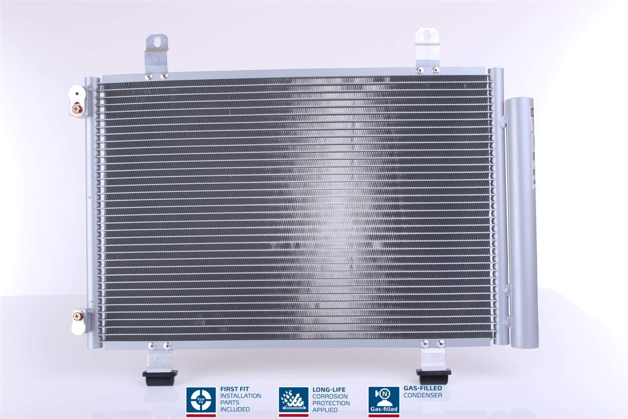 NISSENS Kondensor, klimatanläggning 940079 NISSENS 940079 AC-kondensor SUZUKI Splash Hatchback