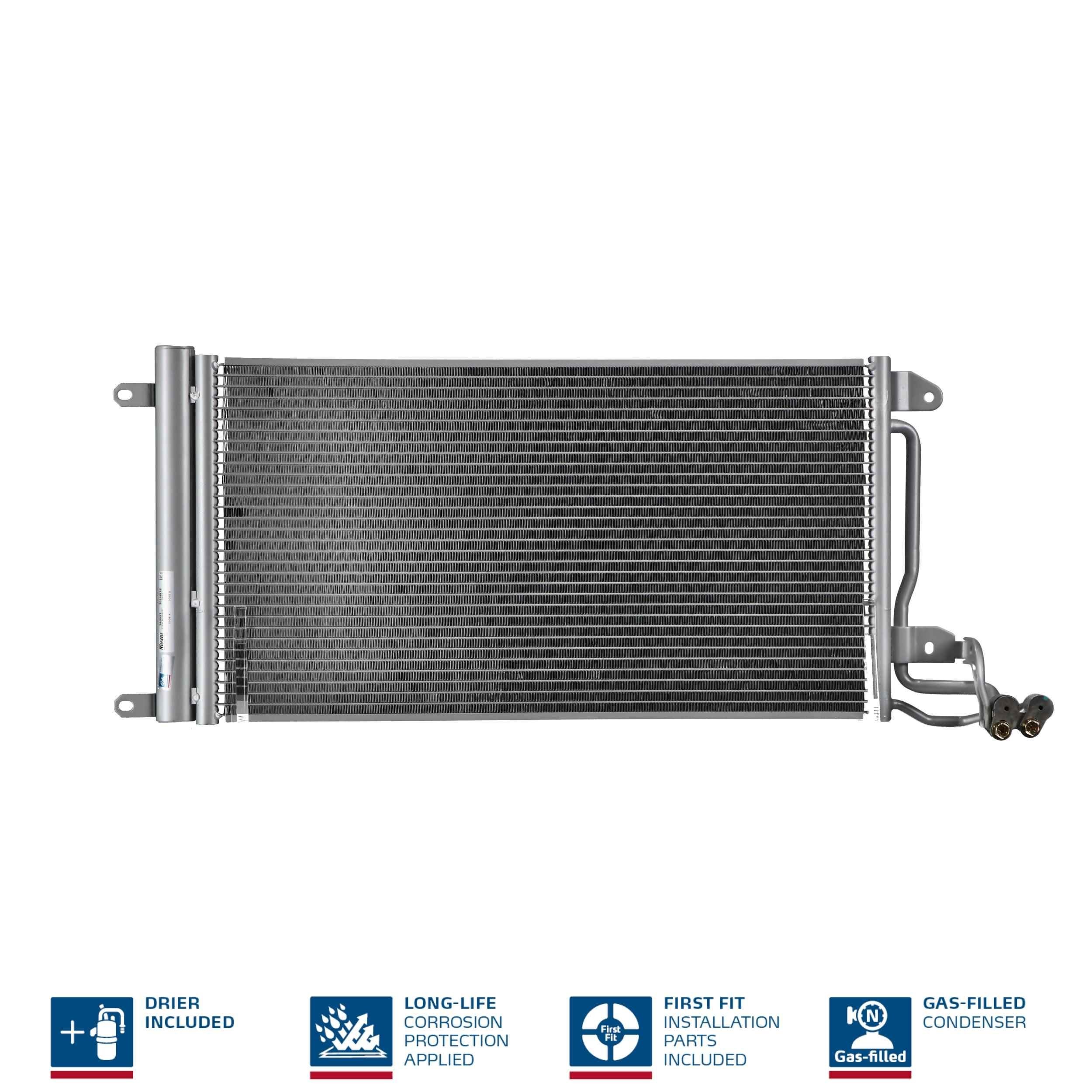 NISSENS Kondensator, klimaanlegg 940093 NISSENS 940093 Kondensator Triumph HERALD originale