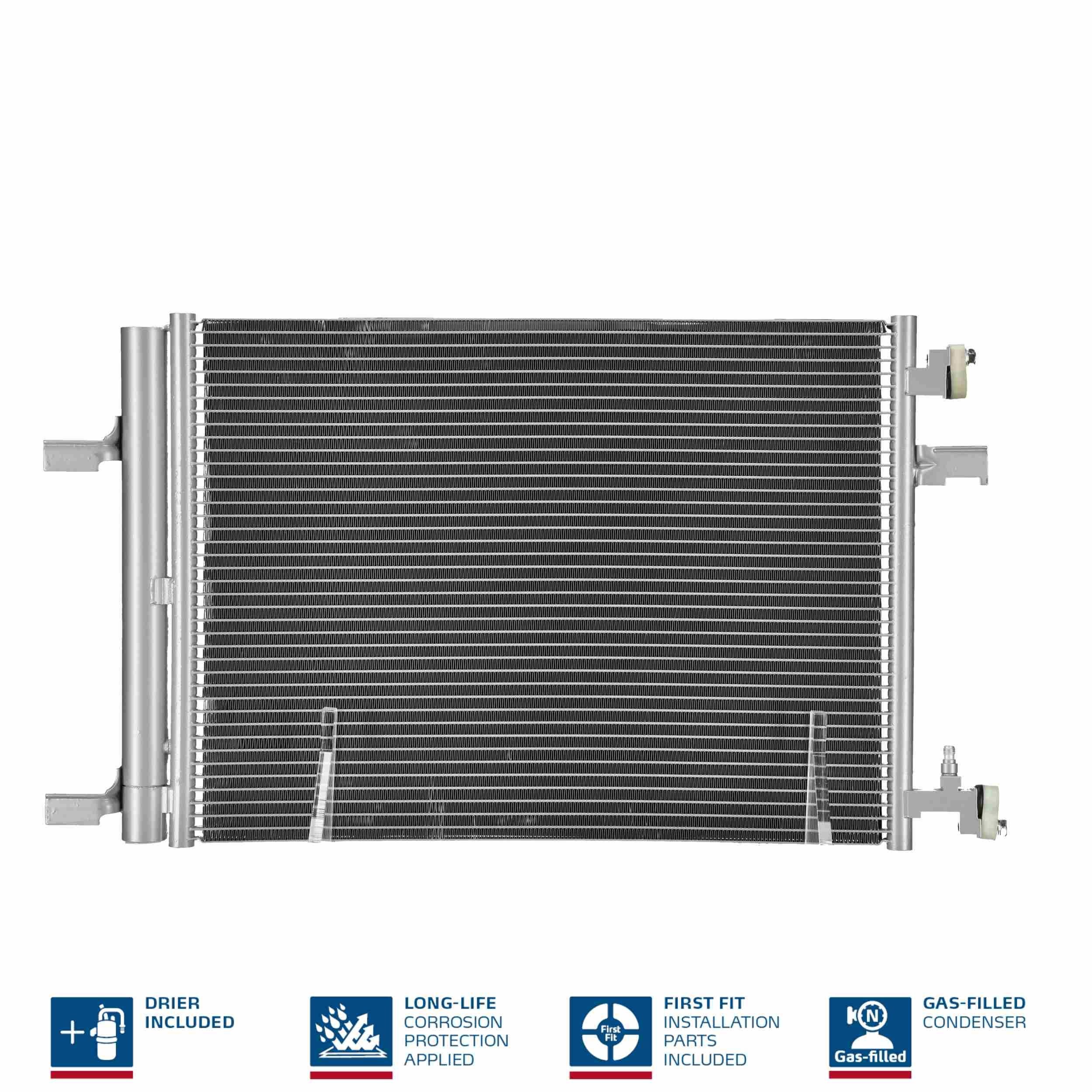 NISSENS Condensor voor airco 940134 NISSENS 940134 Airconditioning CHEVROLET Cruze Hatchback (J305) 2025