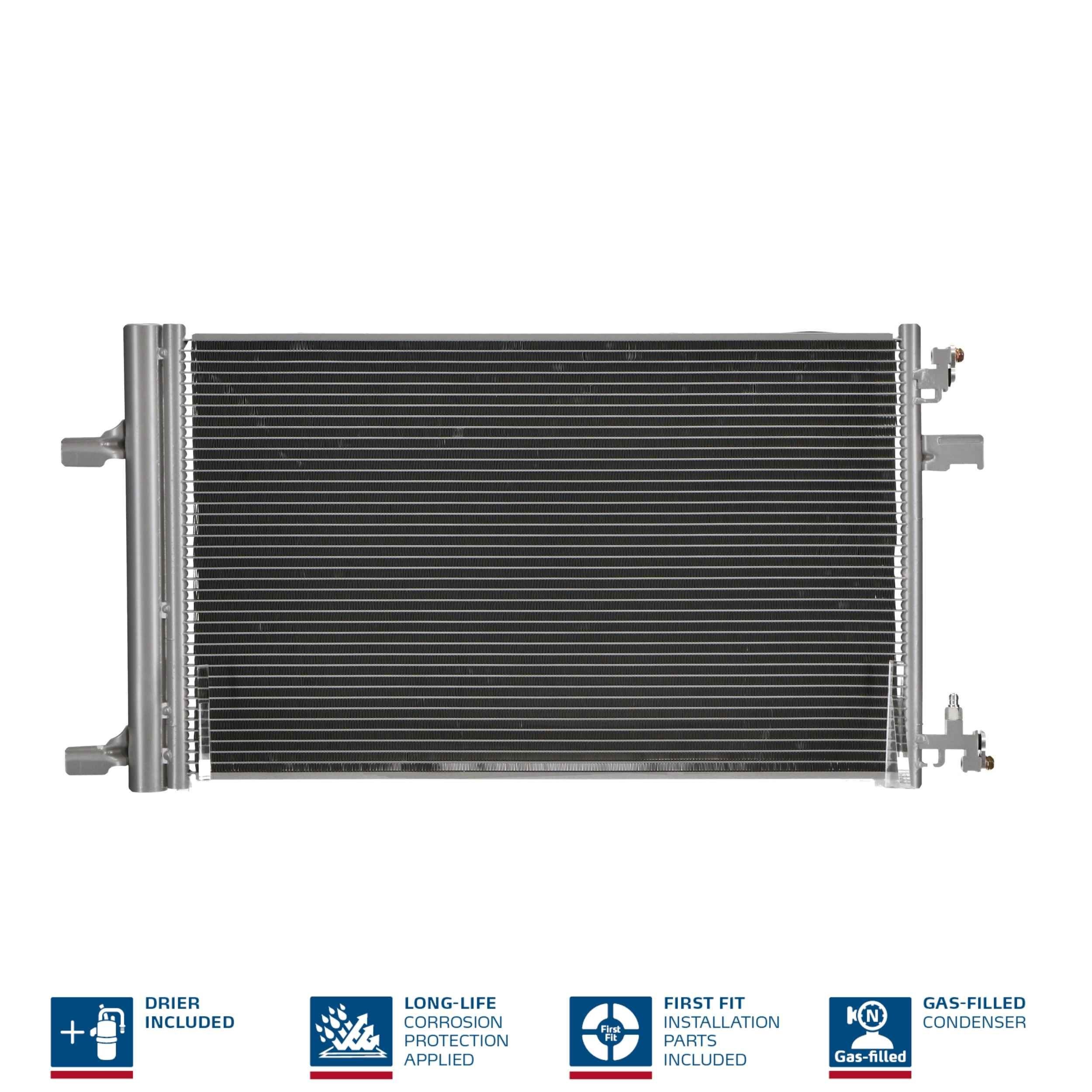 NISSENS Kondensator, klimaanlæg 940135 NISSENS 940135 Kondensor AC Toyota SIENNA originale