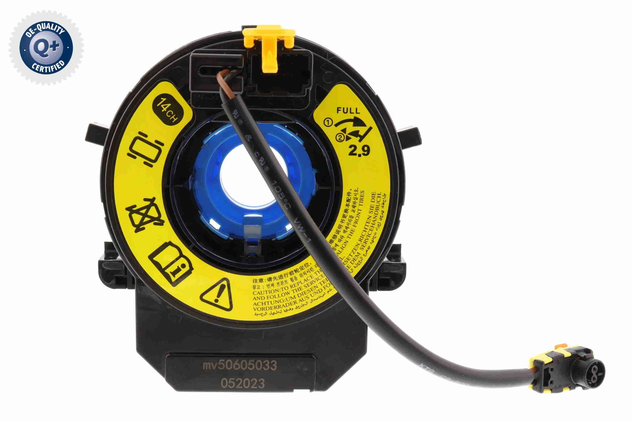 VEMO Vinkelfjeder, Airbag V53-72-0148 Blinklyskontakt VEMO BMW 4-serie V53-72-0148