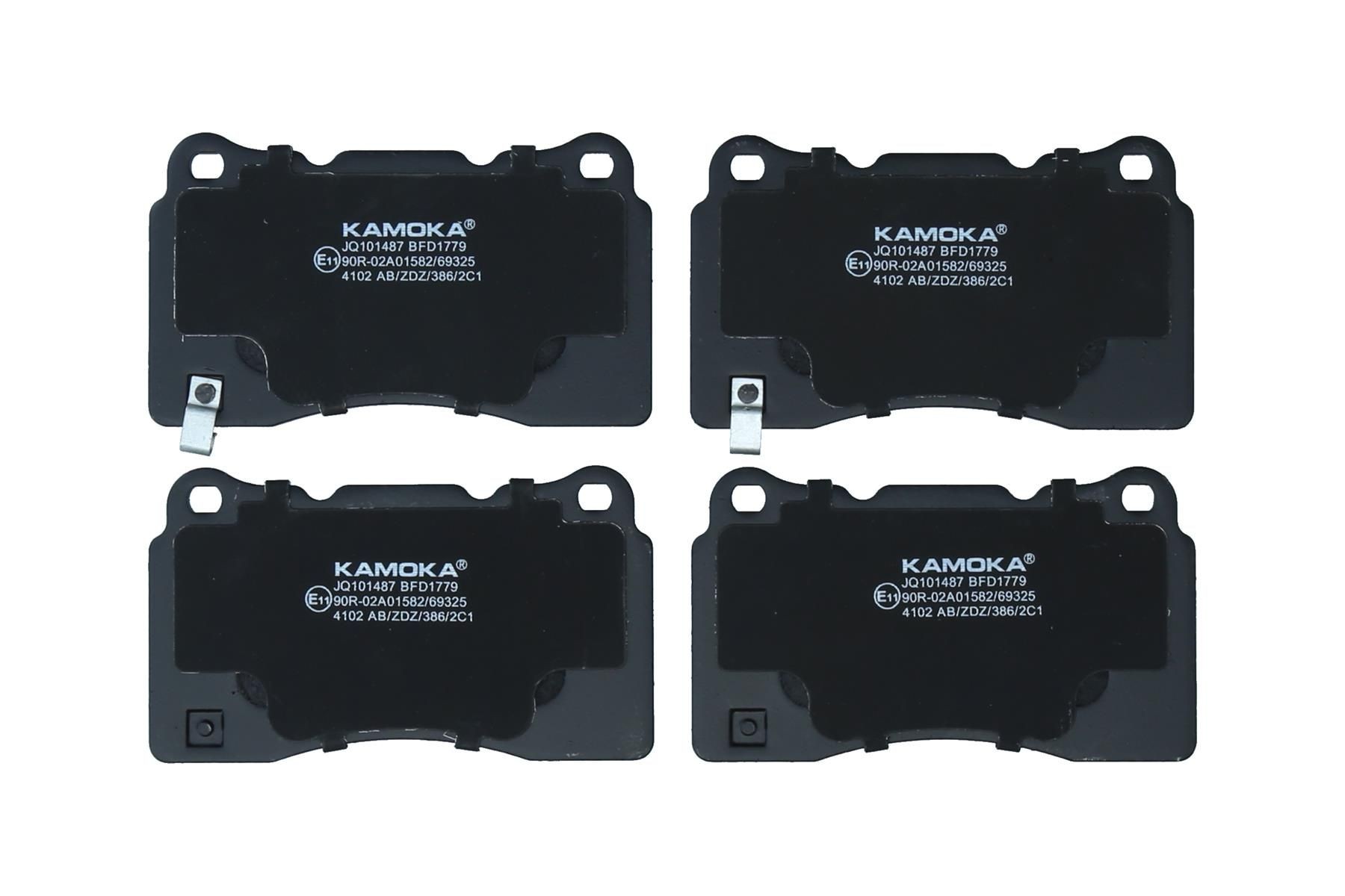 KAMOKA Τακάκια φρένων JQ101487 τιμες Αγωνιστικά τακάκια TESLA JQ101487 KAMOKA