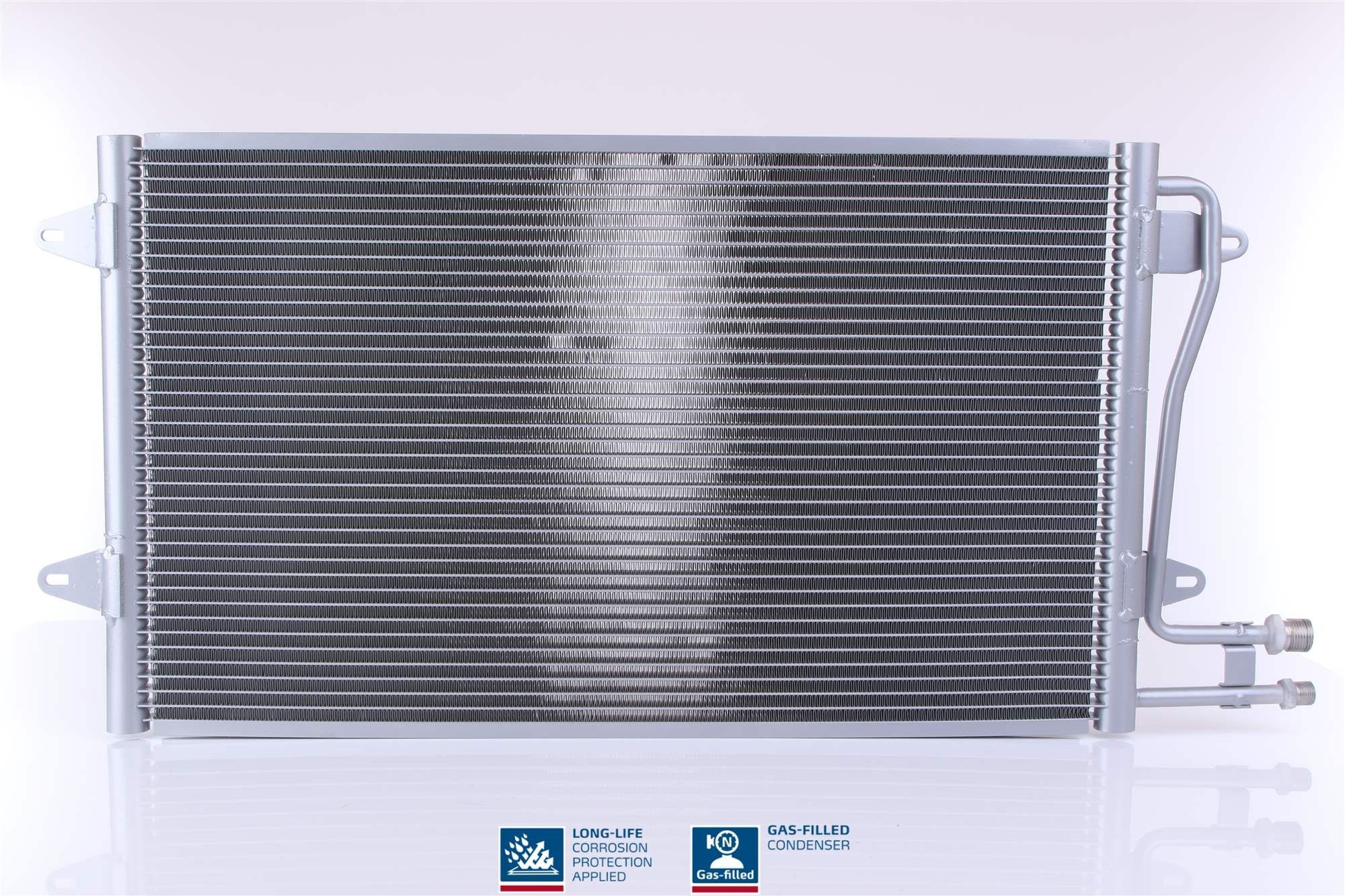 NISSENS Klimakondensator 94258 Volkswagen 2DB, 2DE, 2DK Klimakondensator 94258 NISSENS