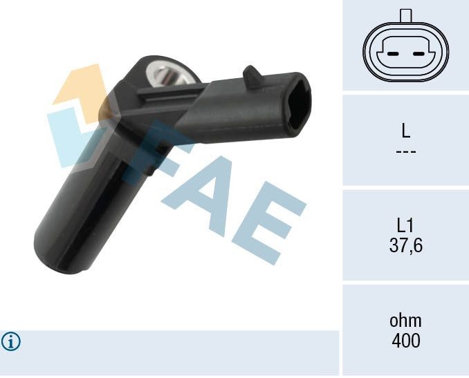 FAE Toerentalsensor, automatische aandrijving 79540 79540 Toerentalsensor versnellingsbak CITROËN AX FAE