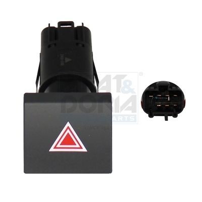 MEAT & DORIA Alarmlicht schakelaar 23677 MEAT & DORIA 23677 Waarschuwingsknipperlamp schakelaar Ford Transit V362 originele prijs