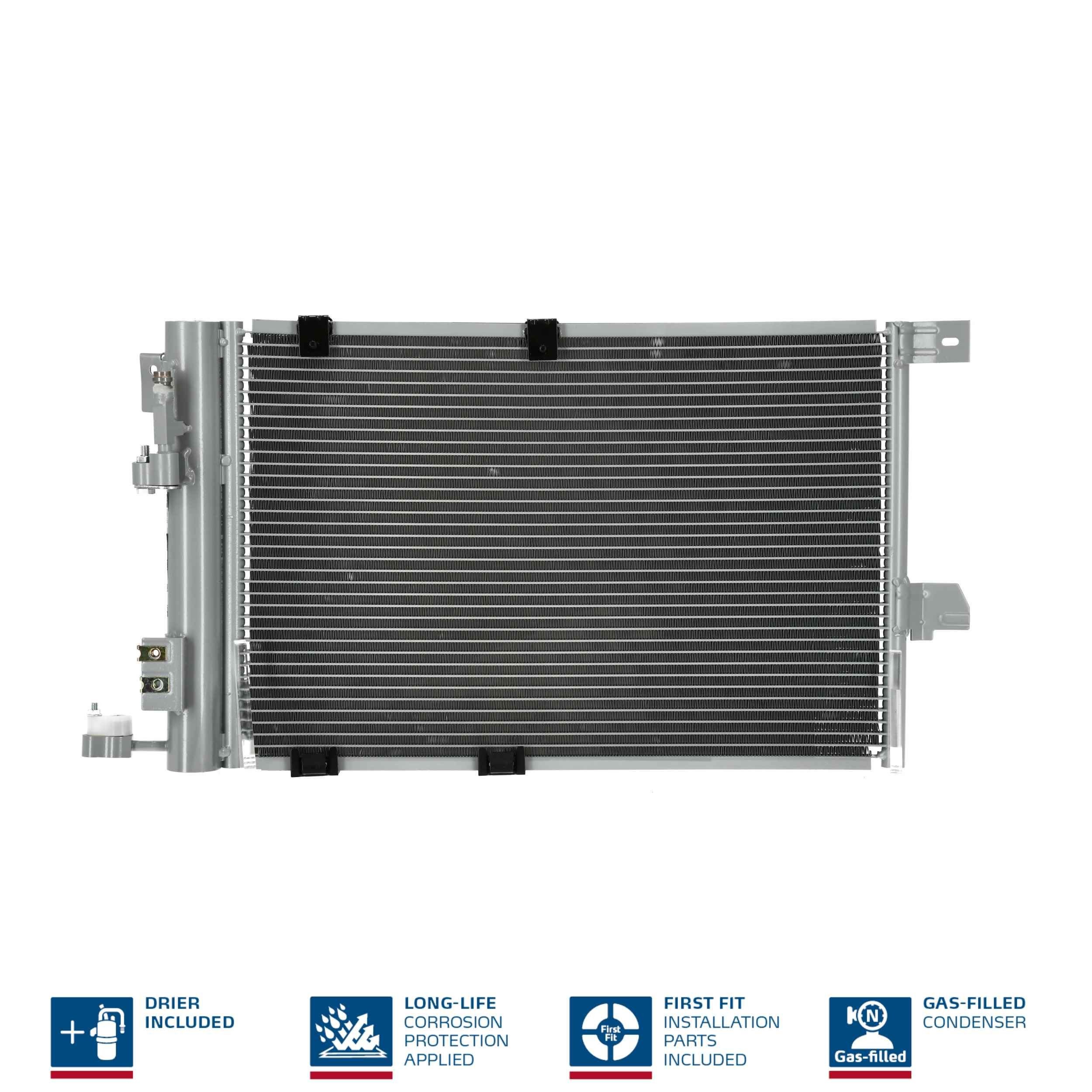 NISSENS Συμπυκνωτής, σύστ. κλιματισμού 94384 NISSENS 94384 Συμπυκνωτής VAUXHALL Corsa Mk5 (F) φθηνά