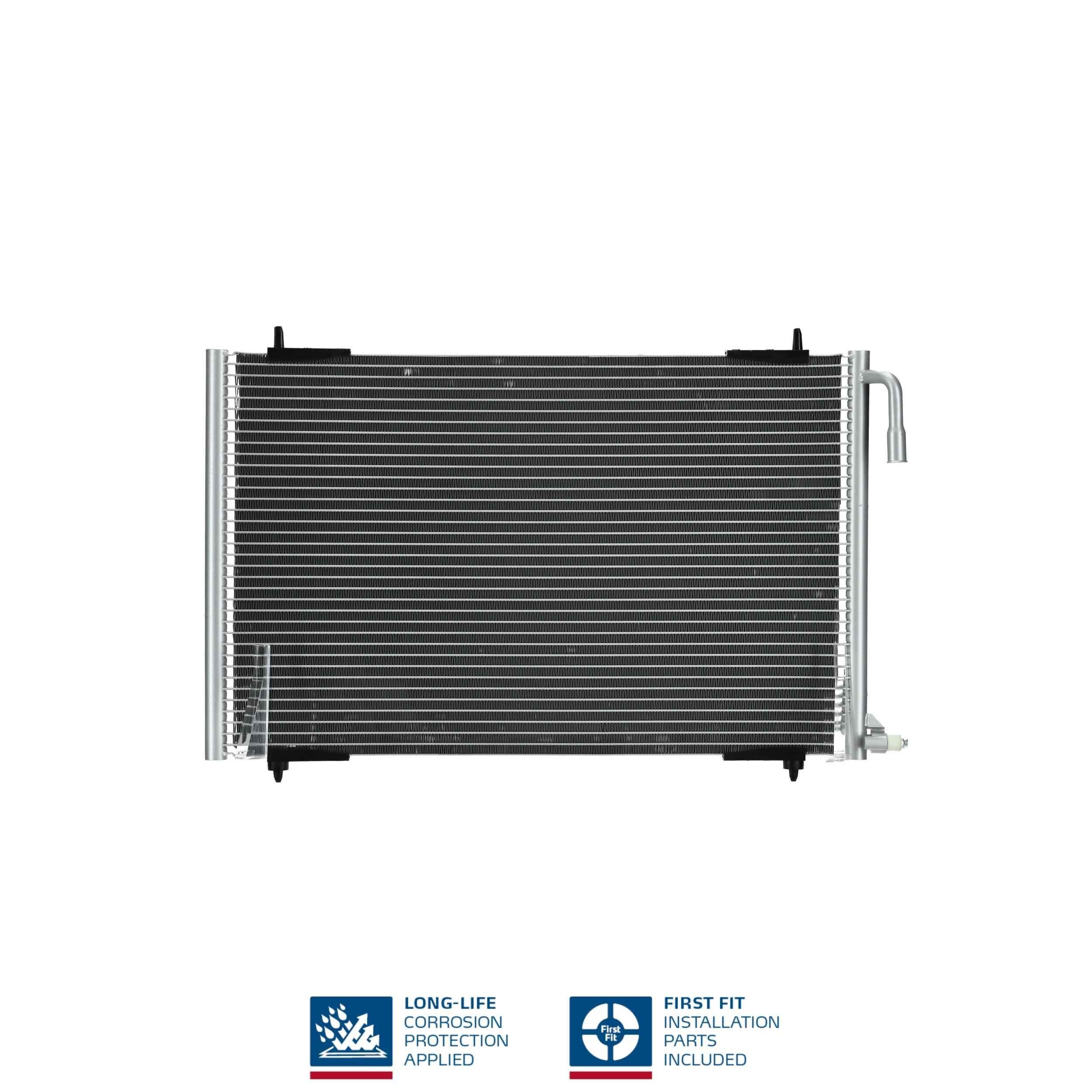 NISSENS Condensor voor airco 94392 Airconditioning condensor NISSENS 406 94392 goedkoop