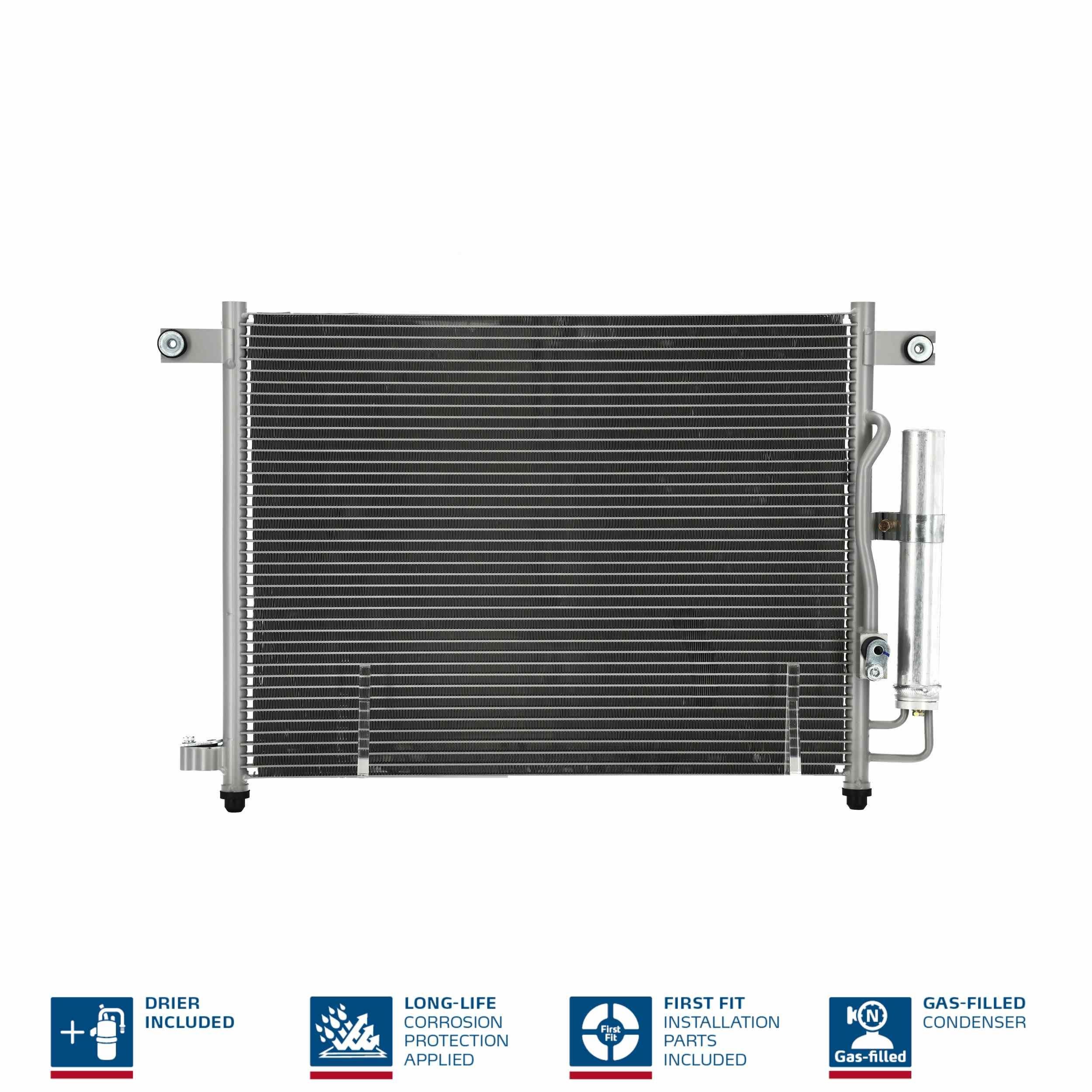 NISSENS Kondensator, klimaanlæg 94641 94641 Aircondition kondensator NISSENS CHEVROLET EPICA