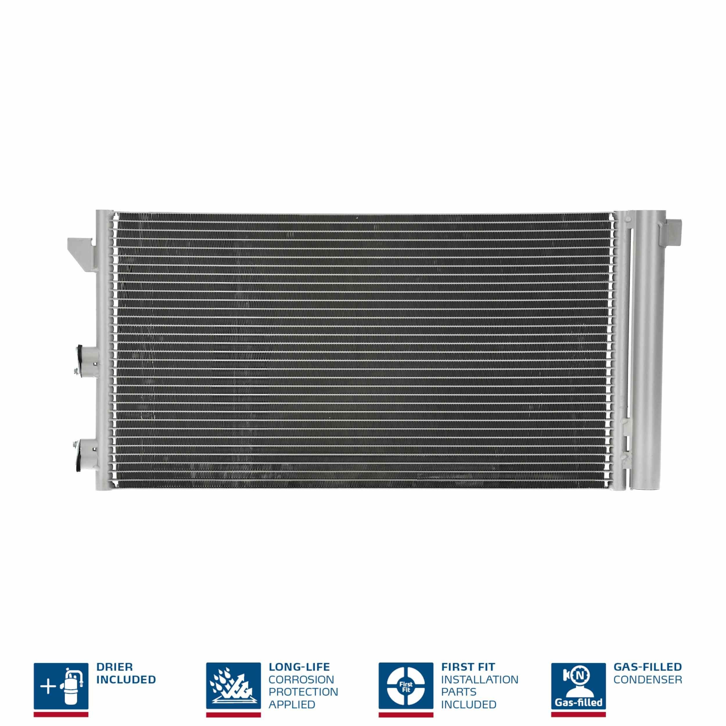 Condenseur, climatisation NISSENS 94670 NISSENS 94670: Condenseur de clim Fiat PANDA 2002