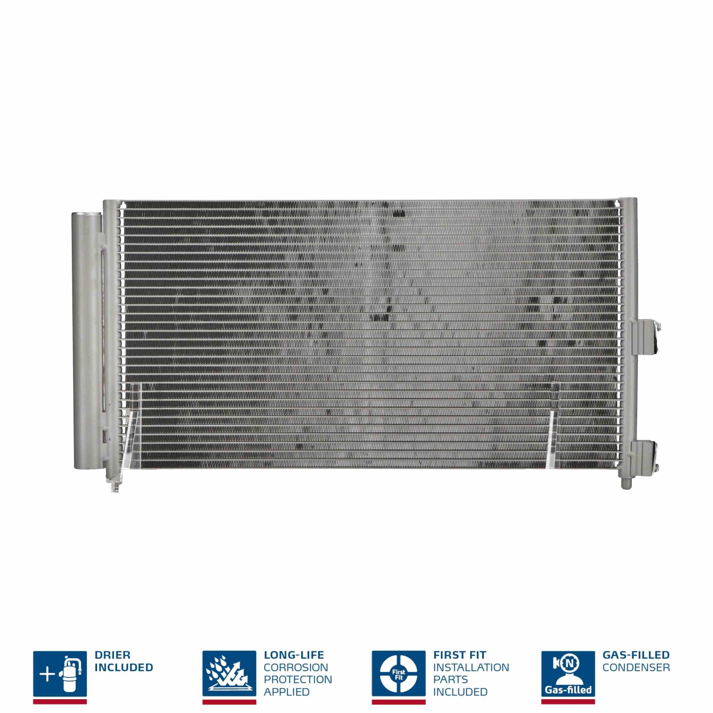 NISSENS Kondensator, klimaanlegg 94727 NISSENS 94727 AC kondensator Hyundai EXCEL billige