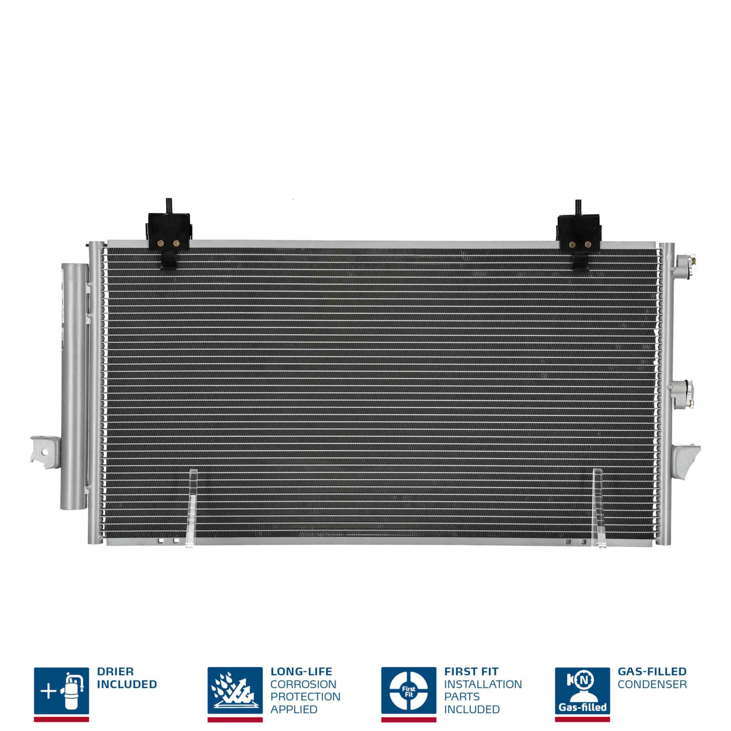 NISSENS Condensador, aire acondicionado 94741 NISSENS 94741 Aire acondicionado y ventilación TOYOTA RAV 4 II (CLA2_, XA2_, ZCA2_, ACA2_)
