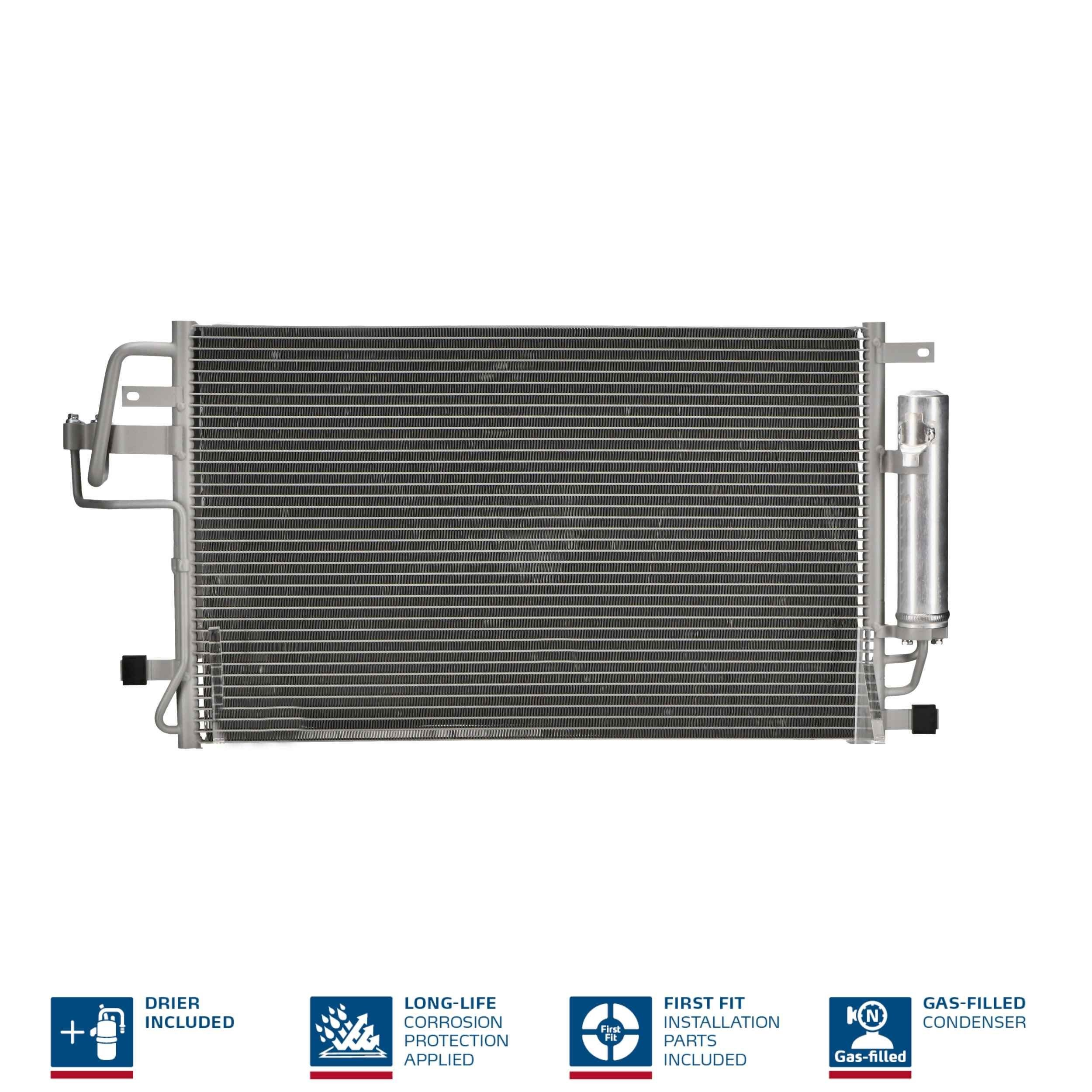 NISSENS Condensor voor airco 94801 94801 Airco-condensor HYUNDAI i30 NISSENS