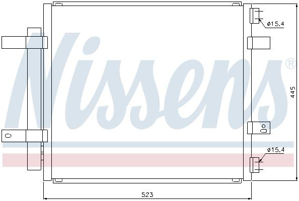 NISSENS Condensatore climatizzatore 94866 94866 costo Radiatore aria condizionata NISSENS JAGUAR XF