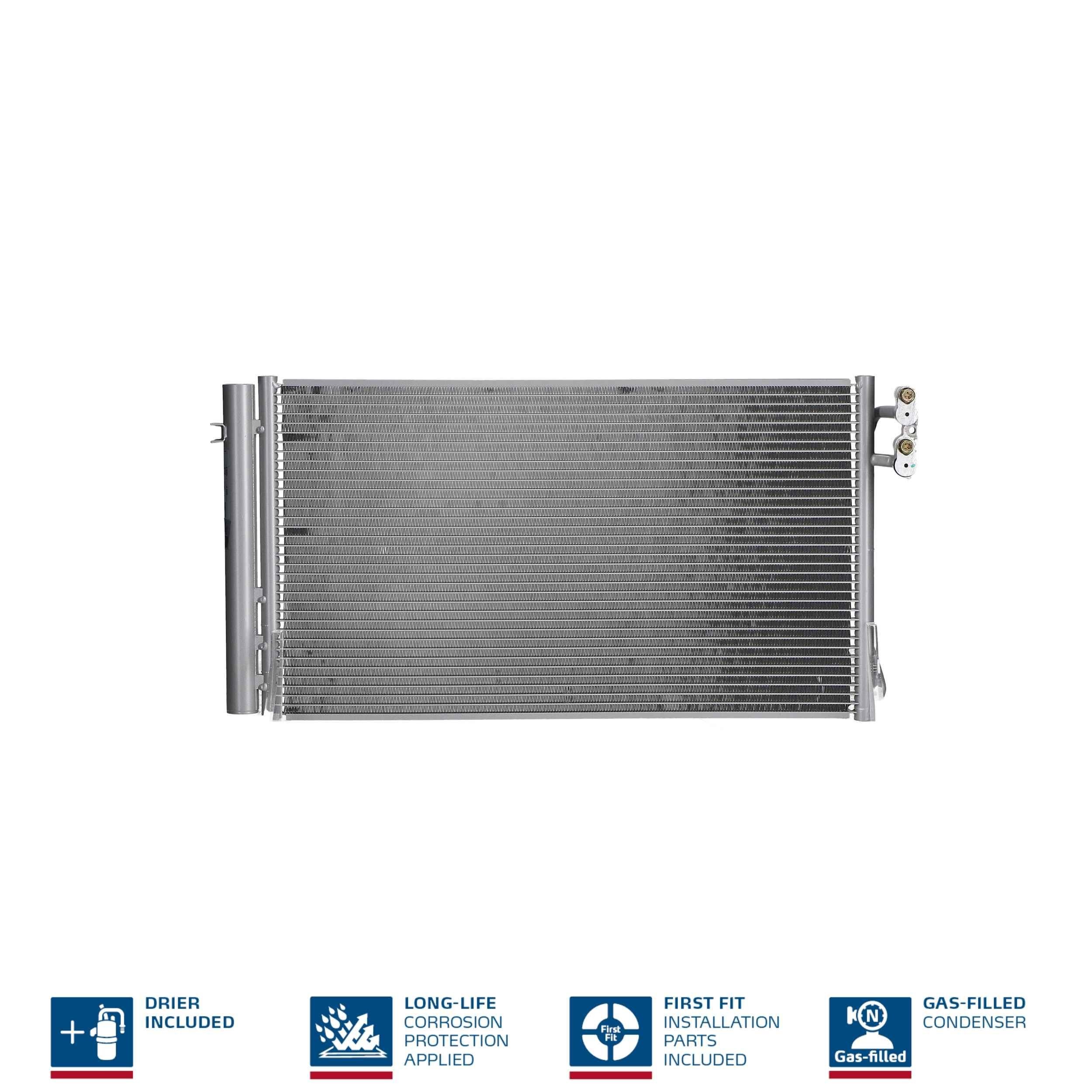 NISSENS Condensor voor airco 94873 NISSENS 94873 Airco E87 2009