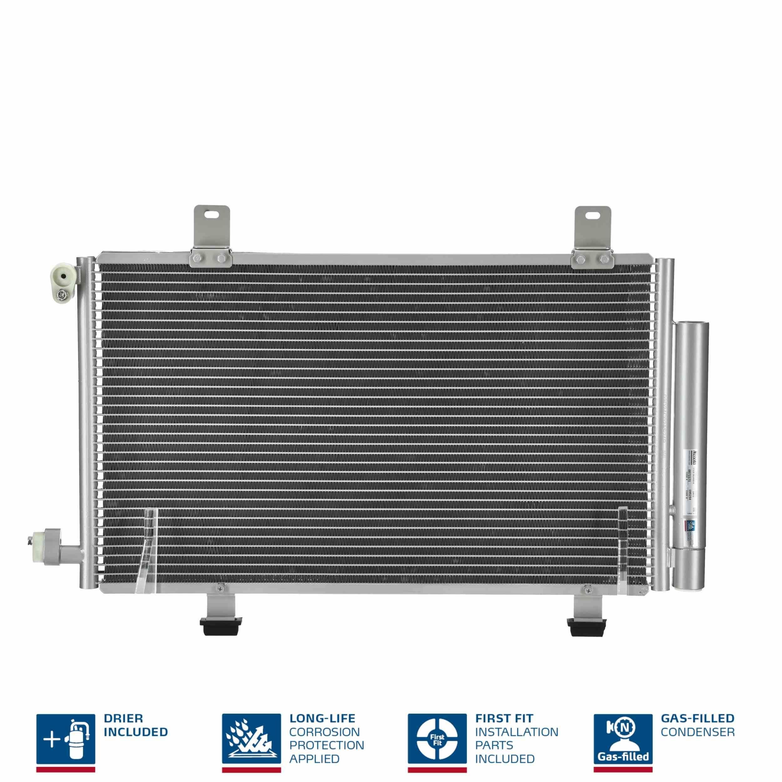 NISSENS Kondensor, klimatanläggning 94979 94979 NISSENS ac kylare FIAT 132
