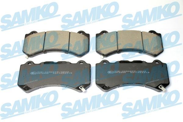 SAMKO Piduriklotsid 5SP2215 SAMKO 5SP2215 Pidurikattekomplekt, ketaspidur Nissan GT-R R35 originaal hind