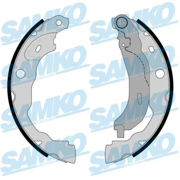 SAMKO Remschoenset 81216 SAMKO 81216 originele Remschoenset ABARTH GRANDE PUNTO prijs