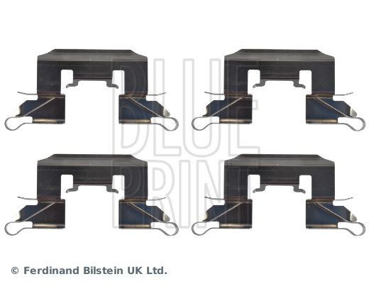 BLUE PRINT Accessory Kit, disc brake pads ADBP480006 BLUE PRINT ADBP480006 Mazda 2 DH brake pad fitting kit cost