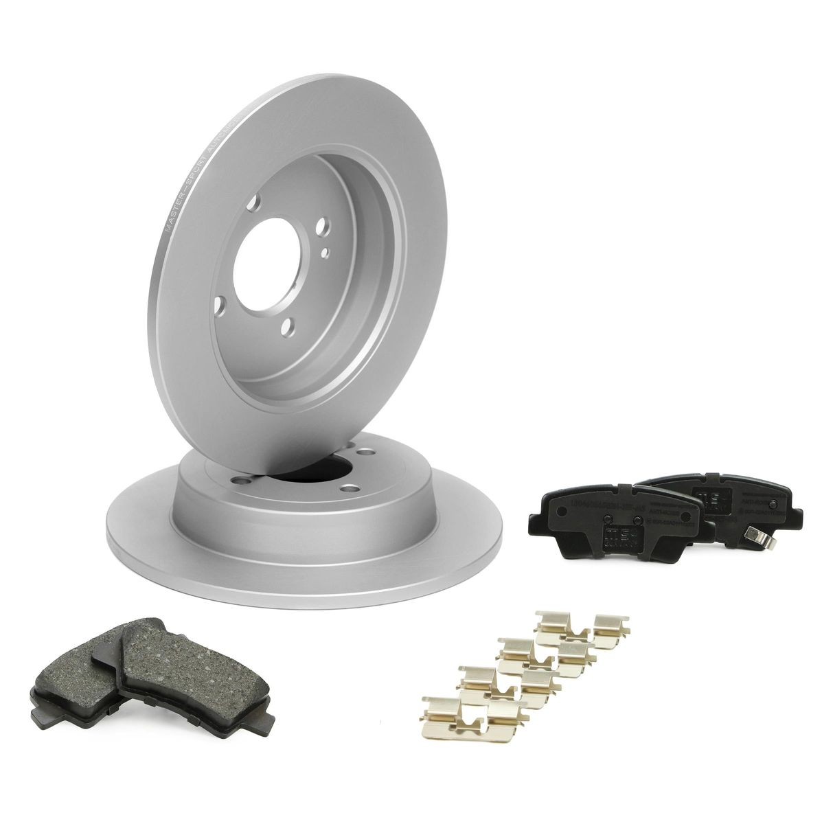 MASTER-SPORT Disques et plaquettes de freins 201053980 MASTER-SPORT 201053980 Kit de freins HYUNDAI Accent IV Berline (RB) à un prix avantageux