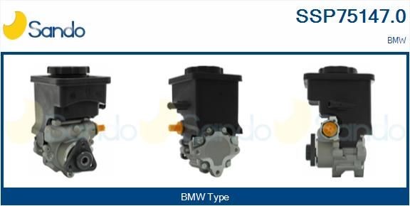 SANDO Αντλία υδραυλικού τιμονιού SSP75147.0 SSP75147.0 Τρόμπα υδραυλικού τιμονιού BMW X1 SANDO