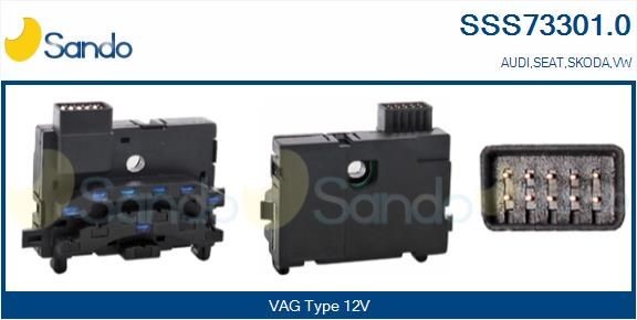 SANDO Αισθητ. γωνίας κλίσης τιμονιού SSS73301.0 Αισθητήρας γωνίας κλίσης τιμονιού SANDO PICANTO SSS73301.0 φθηνά