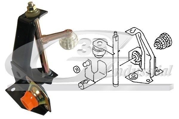 3RG Ulożenie, nosník manuálnej prevodovky 23747 3RG 23747 Silentblok prevodovky Daihatsu YRV M2 cena
