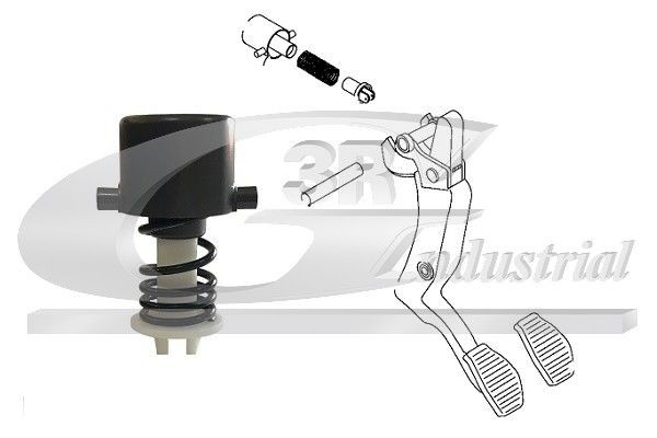 3RG Rep. sett slavesylinder clutch 27902 Reparasjonssett, clutch følgesylinder 3RG C70 27902 billige