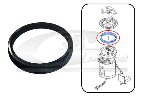 3RG Pakking, brandstofpomp 36702 36702 Pakking, brandstofoverdrager FIAT IDEA 3RG