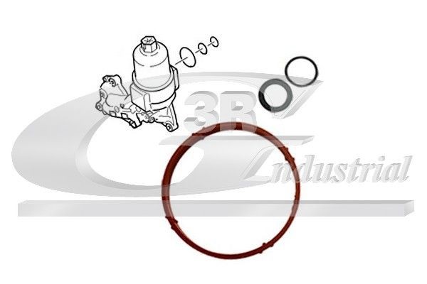3RG Tetning, oljekjøler 86279 3RG 86279 Innsugsmanifold pakning Peugeot 206+ pris