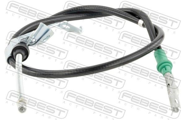 FEBEST Tross, seisupidur 05100-TRBRH FEBEST 05100-TRBRH originaal Käsijarruvaijeri MG MONTEGO hind