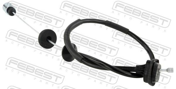 FEBEST Kopplingsvajer 24108-LOGII NISSAN vajer koppling FEBEST 24108-LOGII