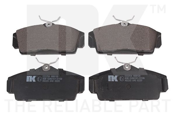 NK Bremseklosser 222254 Sportsbremseklosser NK NP300 PICKUP 222254 billige