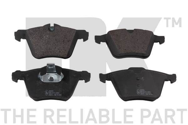 NK Remblokken 222570 Remblokkenset voor schijfrem NK S80 222570 goedkoop