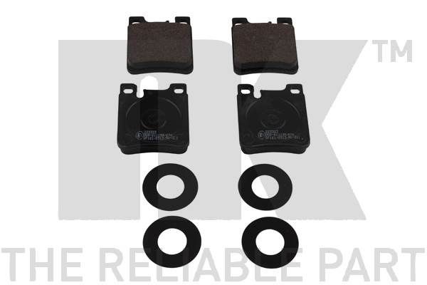 NK Kit pastiglie freni 223323 223323 Pastiglie dei freni NK MERCEDES-BENZ AMG GT costo