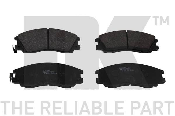 NK Brzdové doštičky/platničky 223416 223416 Brzdové platničky TOYOTA PROACE VERSO NK