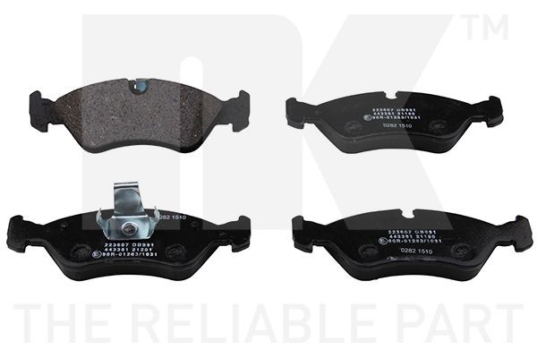 NK Brzdové doštičky/platničky 223607 NK 223607 Brzdové obloženie Kadett D Hatchback cena