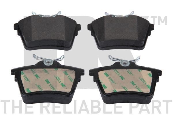 NK Τακάκια φρένων 223745 Σετ τακάκια NK Peugeot 306 223745