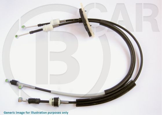 B CAR Cable, manual transmission 001VW414 Volkswagen T-CROSS B CAR gear selector cable 001VW414