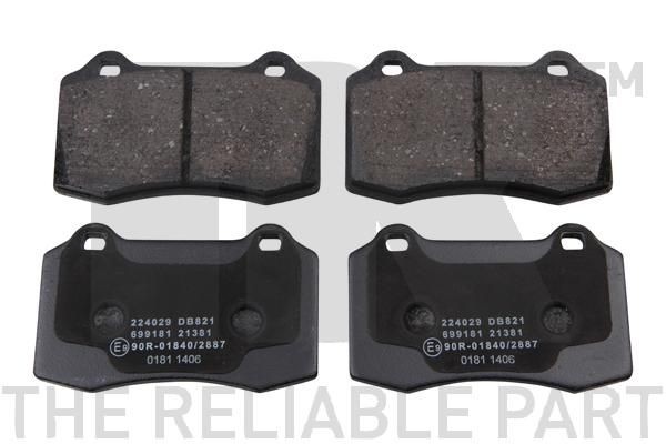 NK Plaquettes de frein 224029 Jaguar XJ Plaquettes de frein NK 224029