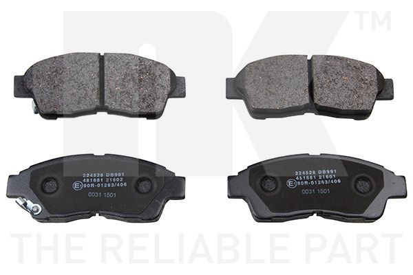 NK Bremžu kluči 224528 Bremžu uzliku kompl., disku bremzes NK TUNDRA 224528 lēti