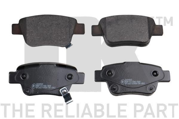 NK Τακάκια φρένων 224563 224563 Σετ τακάκια FORD USA F-250 NK