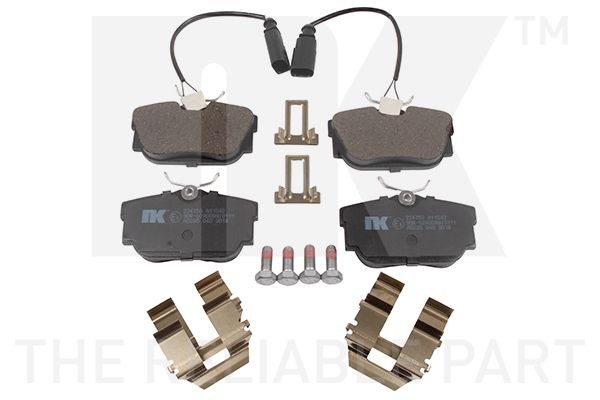NK Bremseklodser 224753 Bremseklodssæt NK Volkswagen VENTO 224753