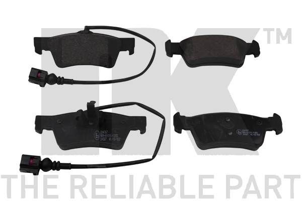 NK Bromsbelägg 224767 224767 NK bromsklossar Volkswagen TIGUAN