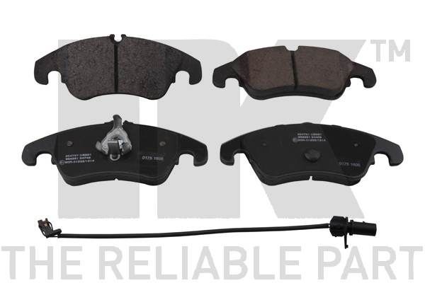 NK Bremseklosser 224797 224797 Bremsebelegg AUDI TT NK