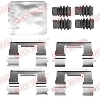 QUICK BRAKE Kit accessori, pastiglia freno 109-0157 QUICK BRAKE 109-0157 Kit accessori, pastiglia freno Opel Insignia B Sports Tourer originale prezzo